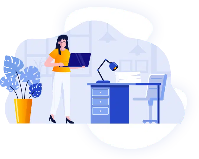 Illustration of Android App Developer